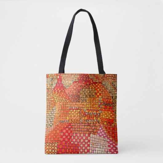 Klee - Town Castle Kr. Tote Bag (Voorkant)
