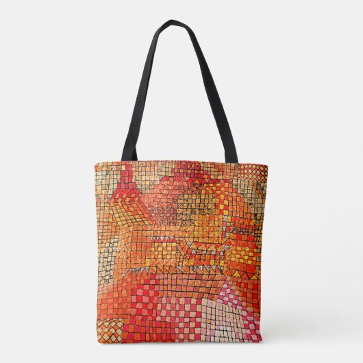 Klee - Town Castle Kr. Tote Bag (Achterkant)