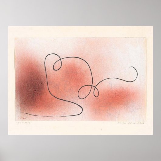 Klee - Trager fur ein Schild Poster (Voorkant)