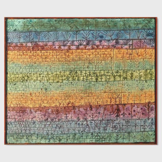 Klee - Tree Nursery Cadeaupapier (Vlak)