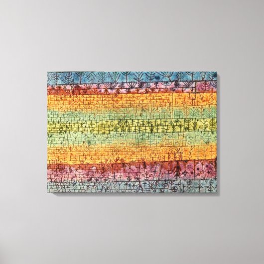 Klee - Tree Nursery Canvas Afdruk (Voorkant)