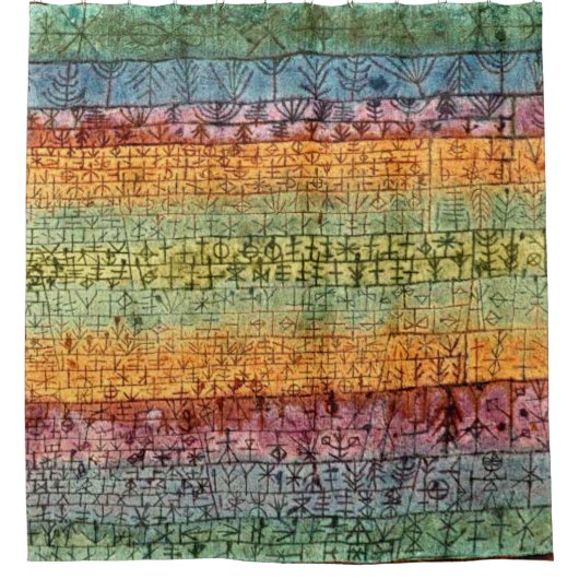 Klee - Tree Nursery Douchegordijn (Voorkant)