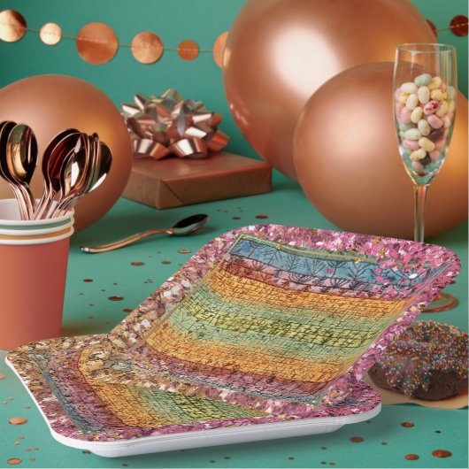 Klee - Tree Nursery Papieren Bordje (Multi)