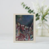 Klee - Tropische schemering, abstract schilderen, Briefkaart (Staand voorkant)