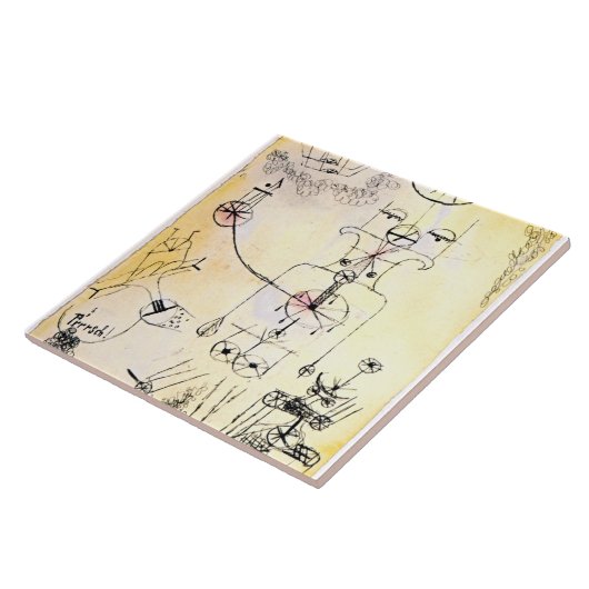 Klee - Trots P'rrrsch Tegeltje (Zijkant)