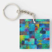 Klee - Tuin met terrassen Sleutelhanger (Voorkant)