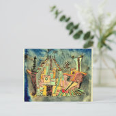 Klee - Tuin op puin Briefkaart (Staand voorkant)