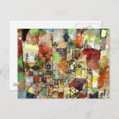 Klee - Twee landhuizen Briefkaart (Voorkant / Achterkant)