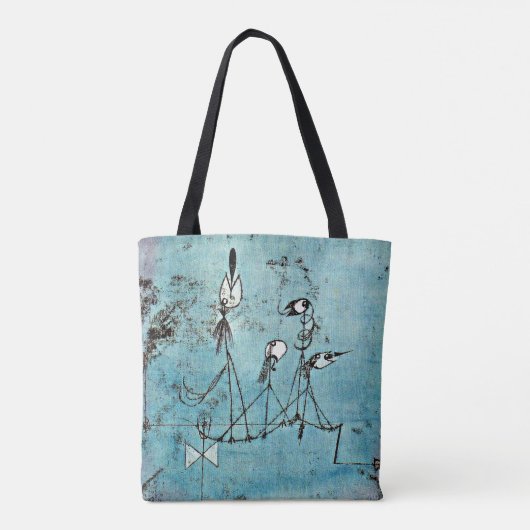 Klee -  Tweepmachine Tote Bag (Achterkant)