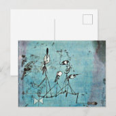 Klee - Twittermachine Briefkaart (Voorkant / Achterkant)