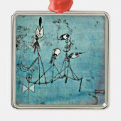 Klee - Twittermachine Metalen Ornament (Voorkant)