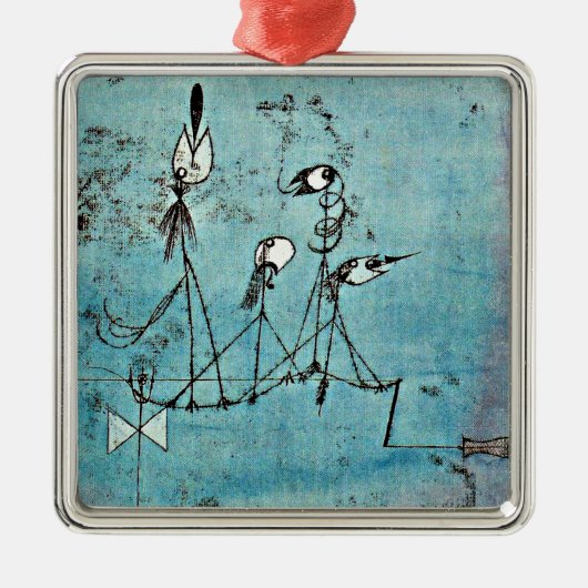 Klee - Twittermachine Metalen Ornament (Voorkant)
