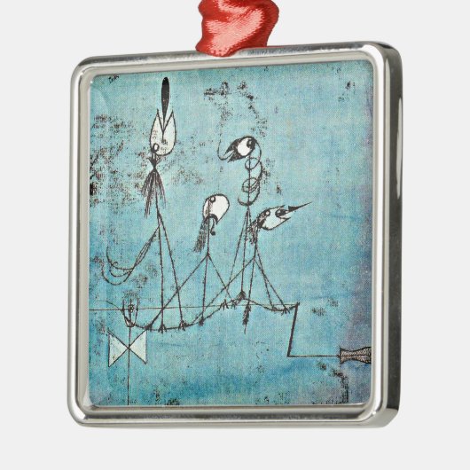 Klee - Twittermachine Metalen Ornament (Links)