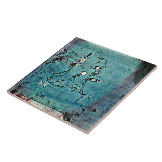 Klee - Twittermachine Tegeltje (Zijkant)