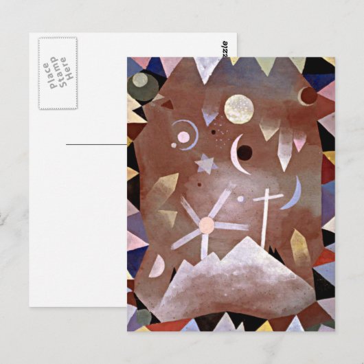 Klee - Uber Bergeshohe Briefkaart (Voorkant / Achterkant)