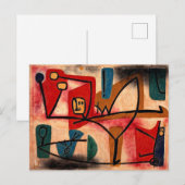 Klee - Ubermut Uitbundigheid, Briefkaart (Voorkant / Achterkant)
