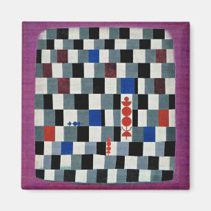 Klee - Ueberschach, kunstwerk 1937 Magneet