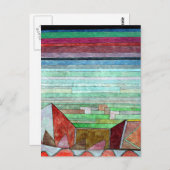 Klee - Uitzicht in het vruchtbare land Briefkaart (Voorkant / Achterkant)