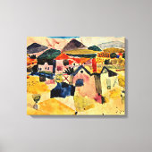 Klee - Uitzicht van Saint Germain Canvas Afdruk (Voorkant)
