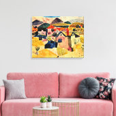 Klee - Uitzicht van Saint Germain Canvas Afdruk (Insitu (Woonkamer))