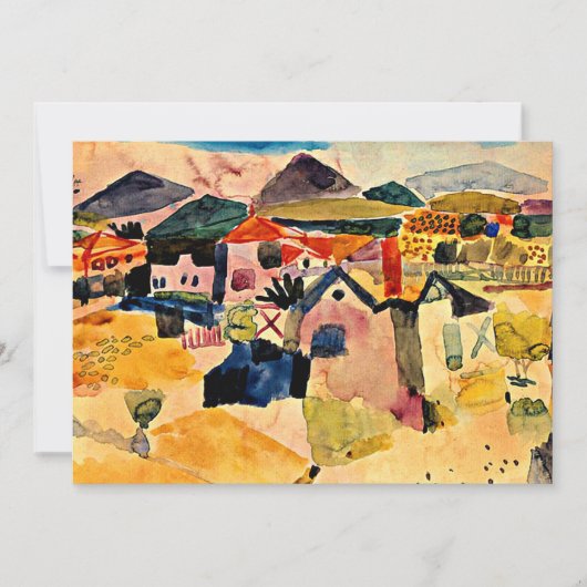 Klee - Uitzicht van Saint Germain Kaart (Voorkant)