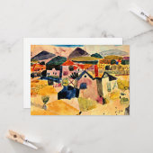 Klee - Uitzicht van Saint Germain Kaart (Voorkant / Achterkant in situ)