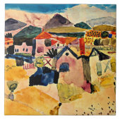 Klee - Uitzicht van Saint Germain Tegeltje (Voorkant)