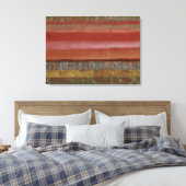 Klee - Vat Landschap, abstracte kunst Canvas Afdruk (Insitu (Slaapkamer))