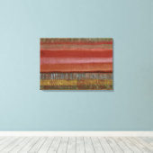 Klee - Vat Landschap, abstracte kunst Canvas Afdruk (Insitu (Houten vloer))