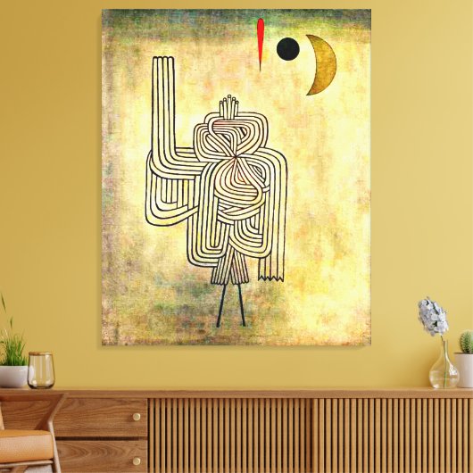 Klee - vertrek Ghost Canvas Afdruk (Insitu (Woonkamer))