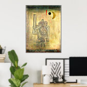 Klee - vertrek Ghost Poster (Thuiskantoor)