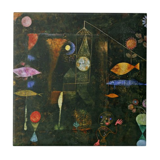 Klee - Vismagie Tegeltje (Voorkant)