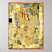 Klee - Vocal Fabric van de Singer Rosa Silber Poster (Voorkant)