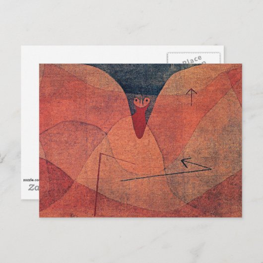 Klee - Vogelevolutie Briefkaart (Voorkant / Achterkant)