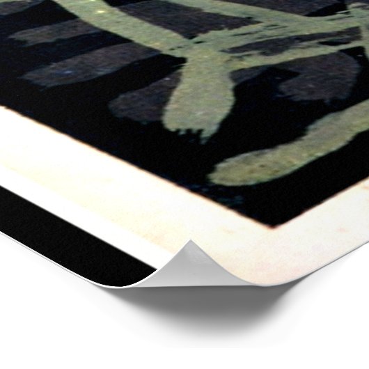 Klee - Vogelfanger, abstracte kunst Poster (Hoek)