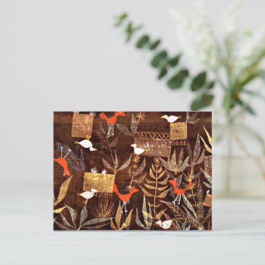 Klee - Vogelgaard Briefkaart (Staand voorkant)