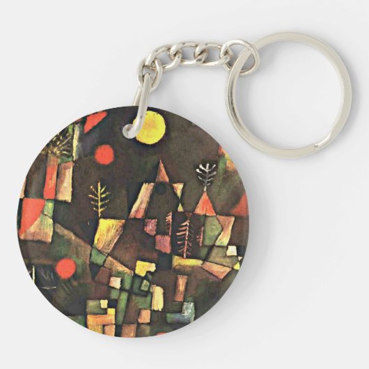 Klee - Volle Maan Sleutelhanger (Achterkant)