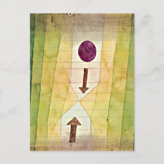 Klee - Voor de Blitz Briefkaart (Voorkant)