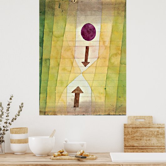 Klee - Voor de Blitz Poster (Keuken)