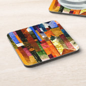 Klee - Voor de stad Bier Onderzetter (Linkerzijde)