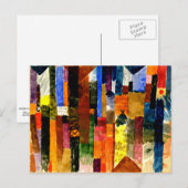 Klee - Voor de stad Briefkaart (Voorkant / Achterkant)