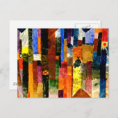 Klee - Voor de stad Briefkaart (Voorkant / Achterkant)