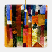 Klee - Voor de stad Keramisch Ornament (Achterkant)