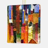 Klee - Voor de stad Keramisch Ornament (Links)