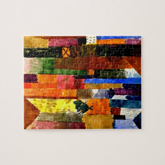 Klee - Voor de stad Legpuzzel (Horizontaal)
