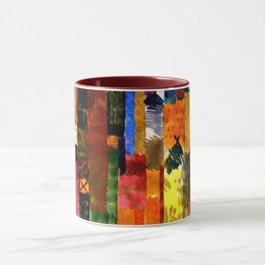 Klee - Voor de stad, Mok (Midden)