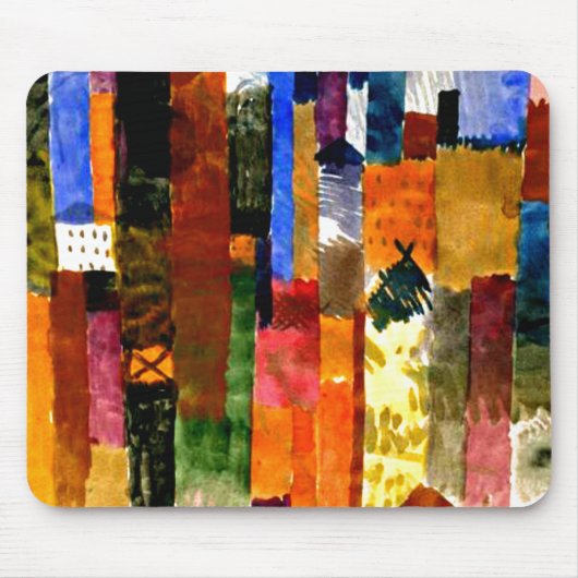 Klee - Voor de stad Muismat (Voorkant)