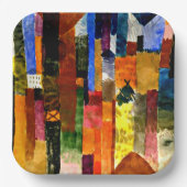 Klee - Voor de stad, Papieren Bordje (Voorkant)