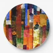 Klee - Voor de stad Papieren Bordje (Voorkant)