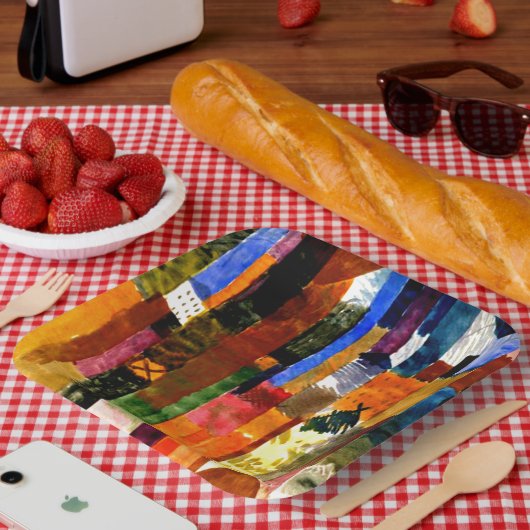 Klee - Voor de stad Papieren Bordje (Picknick)